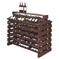 Modularack  Pro Stained Island Deluxe Fixture (168 Bottle Rack)